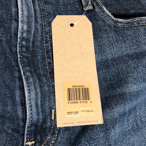 New Levi’s Mile High Cropped Wide Leg Jeans - Picture 4 of 8